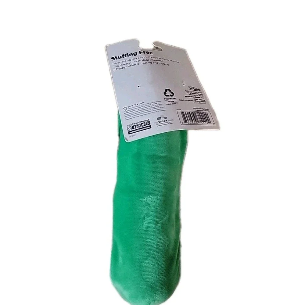 Frankenstein Dog Toy Plush Squeaky Halloween Green Monster NWT Pet Toy Cute Fun